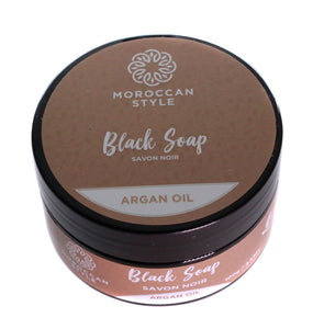 Moroccan Black Soap with Argan Oil