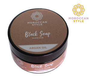 Moroccan Black Soap with Argan Oil