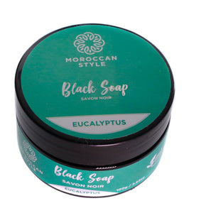 Moroccan Black Soap with Eucalyptus