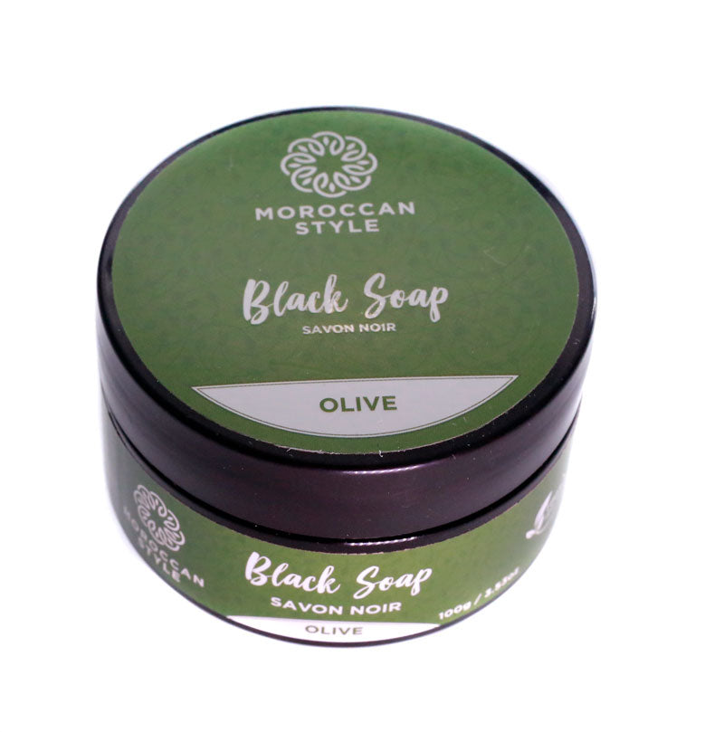 Moroccan Black Soap with Olive